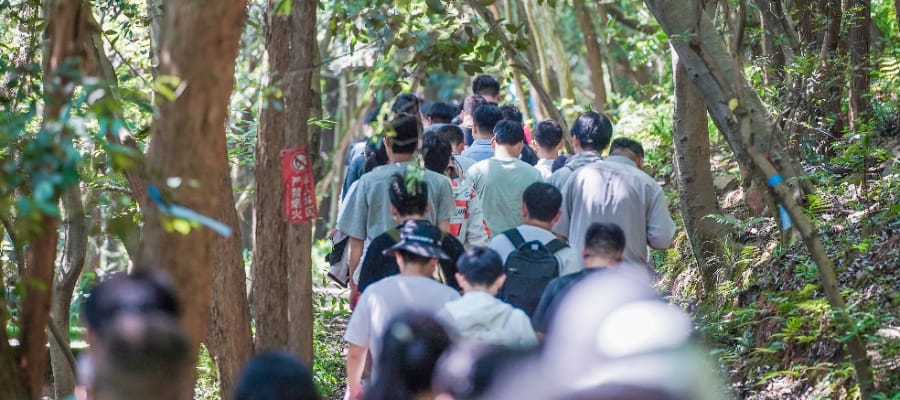 无锡军嶂古道徒步